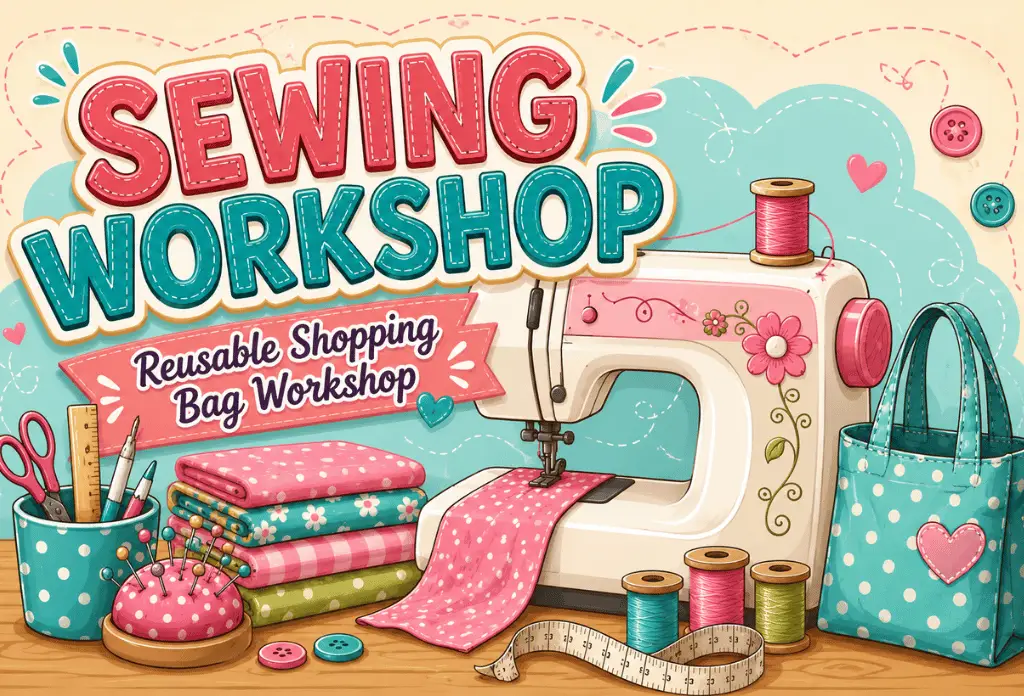 Reusable Shopping Bag Workshop